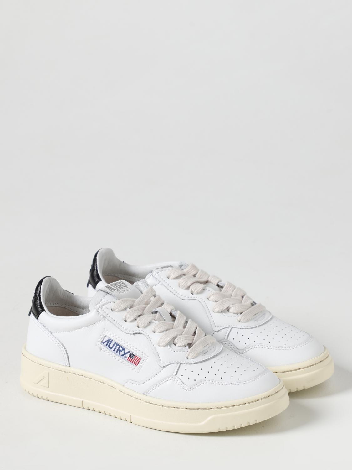 AUTRY SNEAKERS: Autry Medalist 01 sneakers in leather, White - Img 2