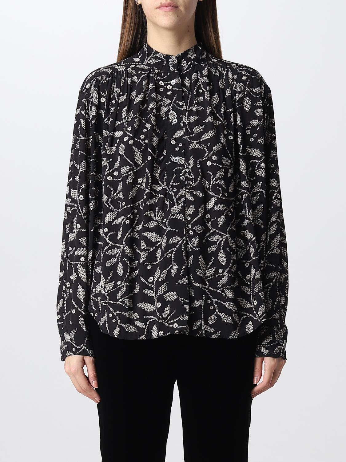 ISABEL MARANT ETOILE CAMISA: Camisa mujer Isabel Marant Etoile, Negro - Img 1
