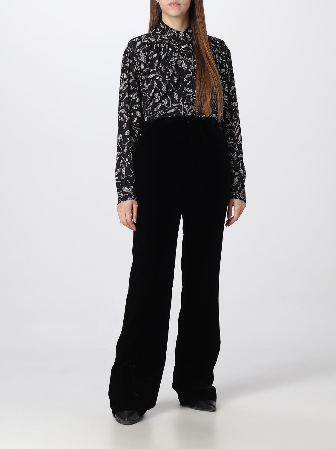 ISABEL MARANT ETOILE CAMISA: Camisa mujer Isabel Marant Etoile, Negro - Img 2