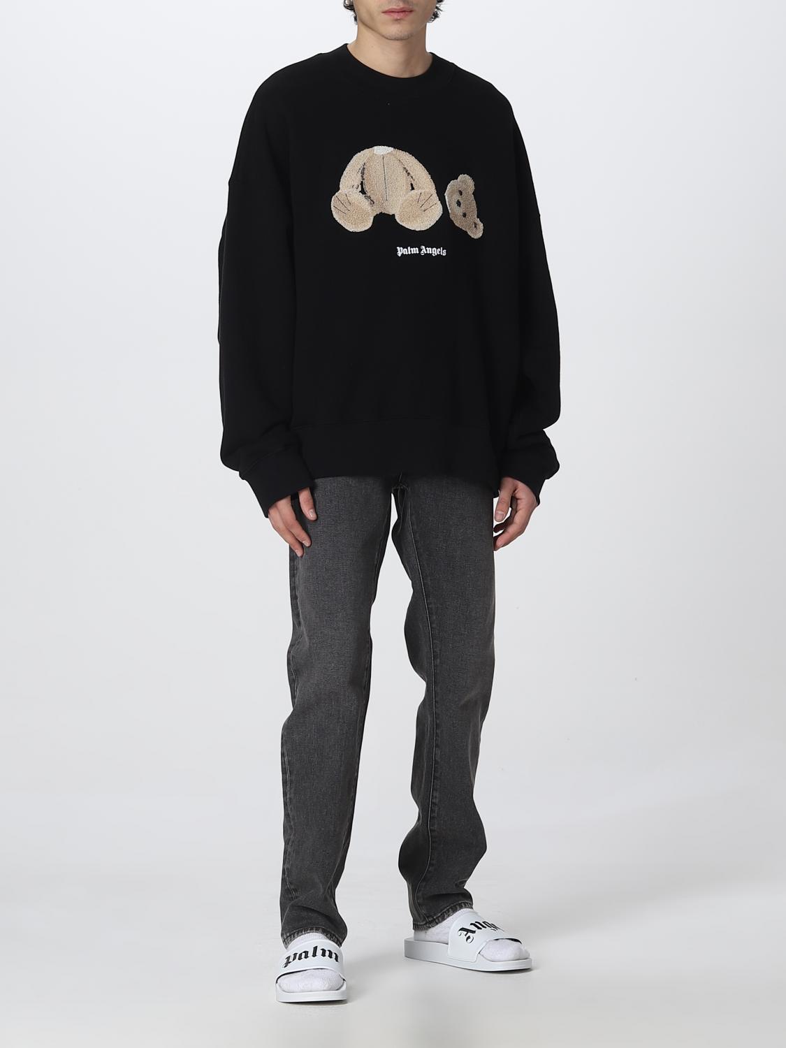 PALM ANGELS SWEATSHIRT: Sweatshirt men Palm Angels, Black - Img 2