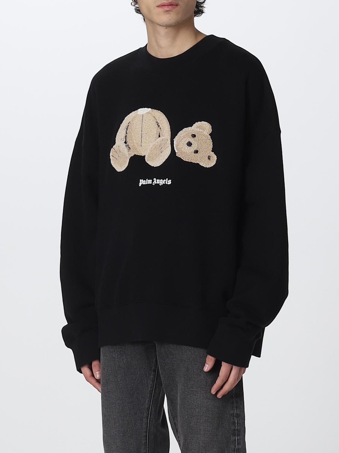 PALM ANGELS SWEATSHIRT: Sweatshirt men Palm Angels, Black - Img 4