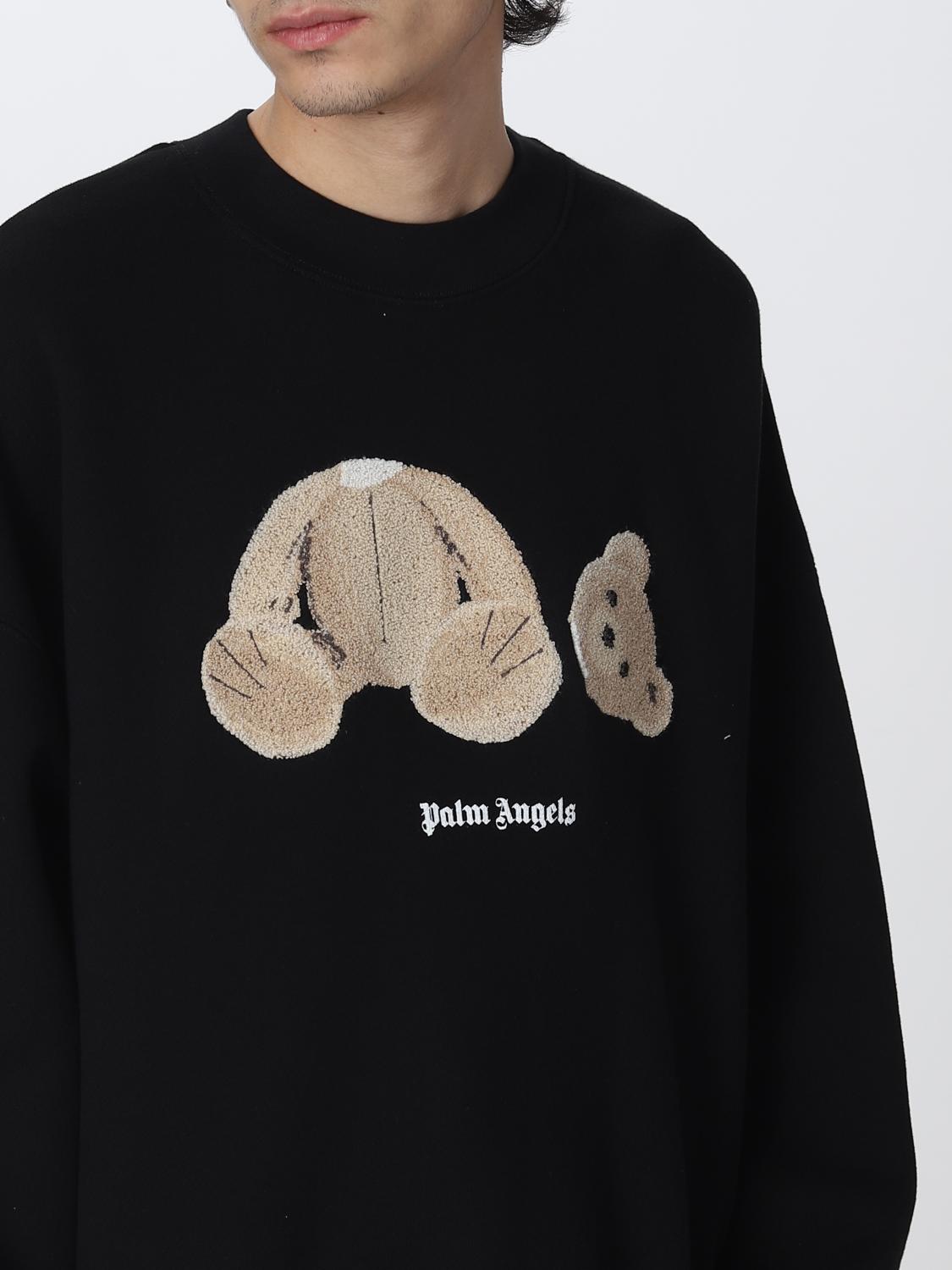 PALM ANGELS SWEATSHIRT: Sweatshirt men Palm Angels, Black - Img 5
