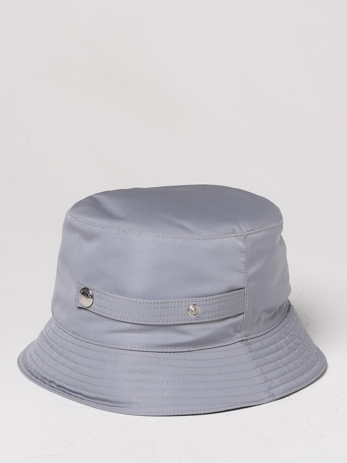 MCQUEEN HAT: McQueen hat in nylon, Grey - Img 2