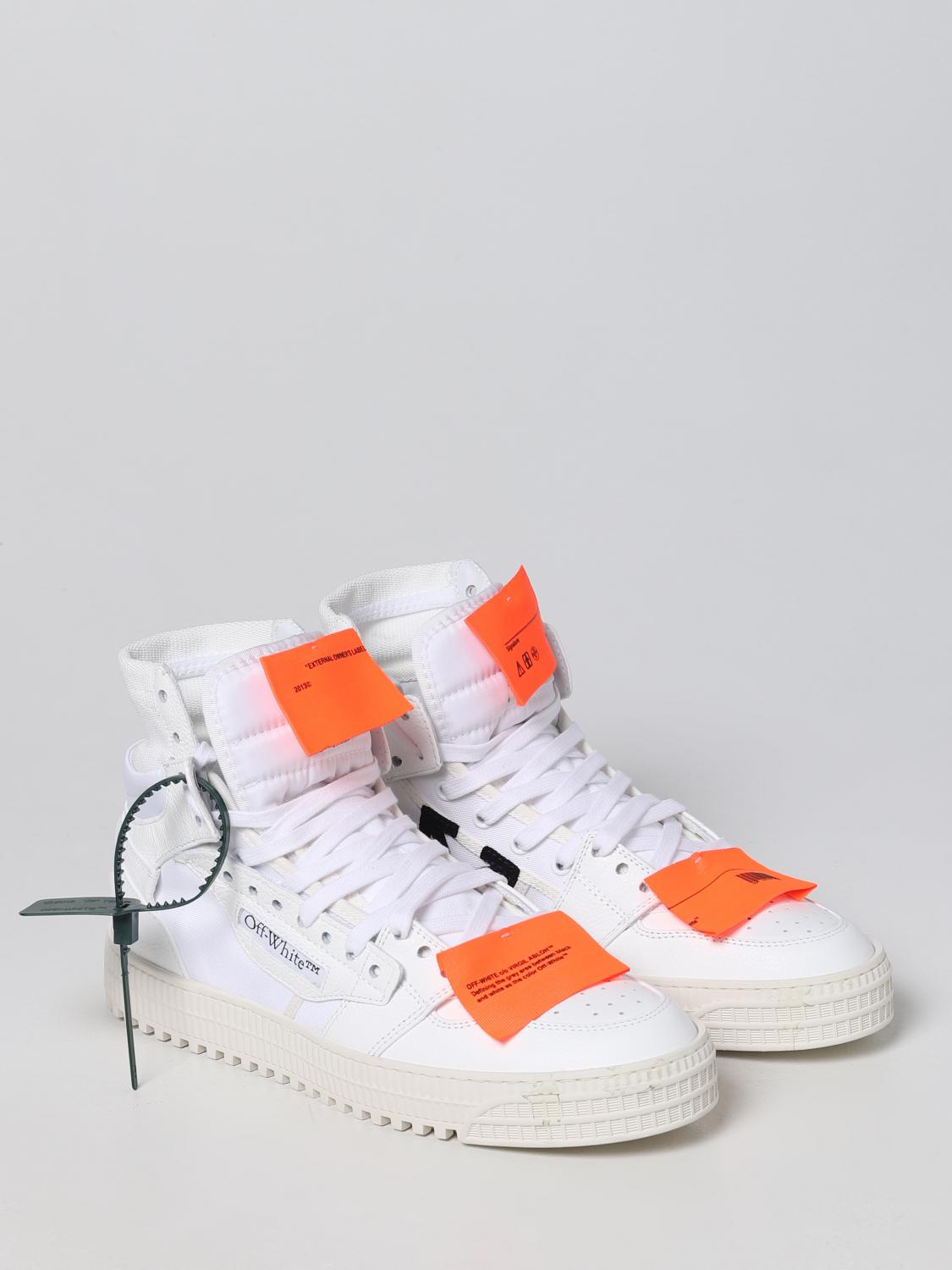 OFF-WHITE SNEAKERS: Off-White Sneakers 3.0 Off Court Vulcanized in leather and mesh, White - Img 2