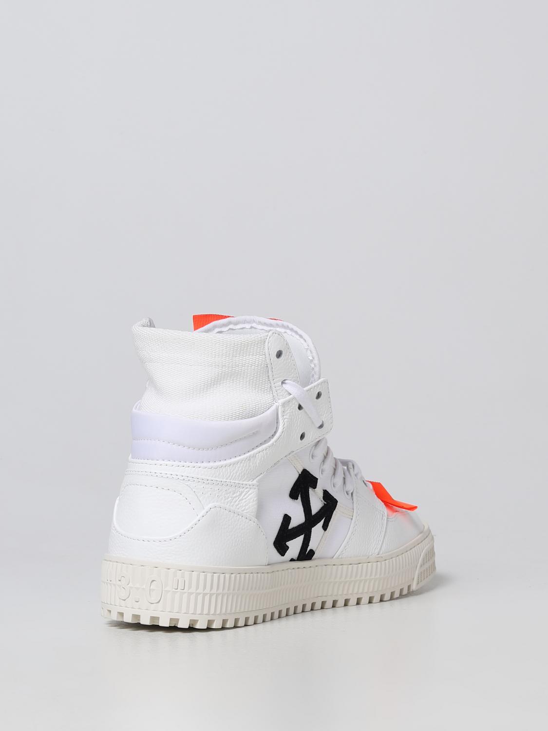 OFF-WHITE SNEAKERS: Off-White Sneakers 3.0 Off Court Vulcanized in leather and mesh, White - Img 3