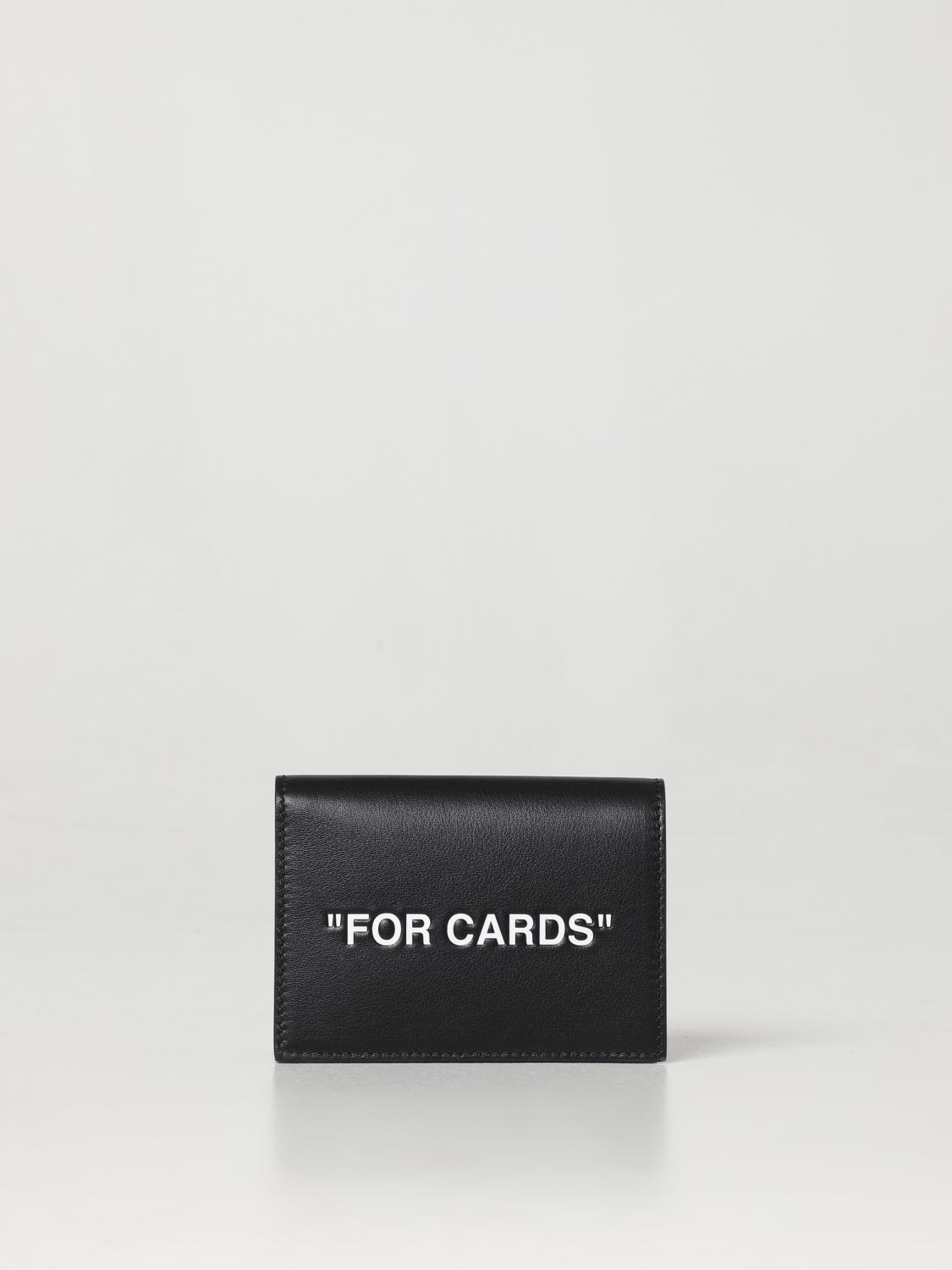 OFF-WHITE 財布: 財布 メンズ Off-white, ブラック - Img 1