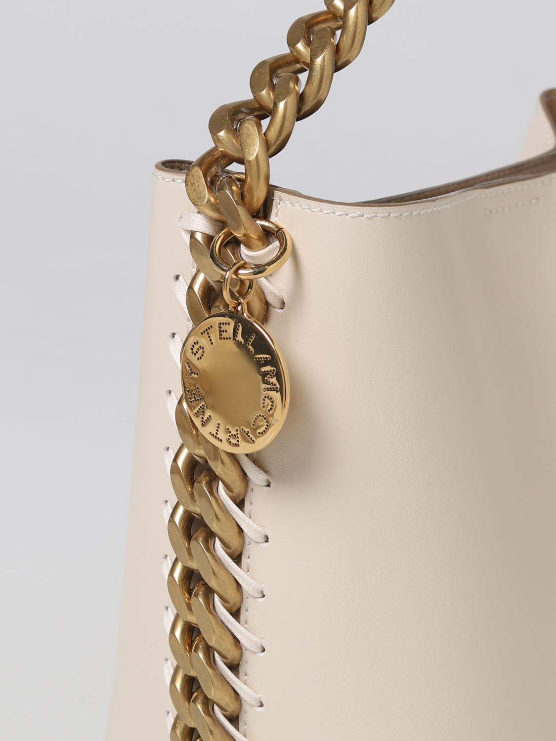 STELLA MCCARTNEY BORSA MINI: Borsa Stella McCartney in pelle sintetica, Bianco - Img 3