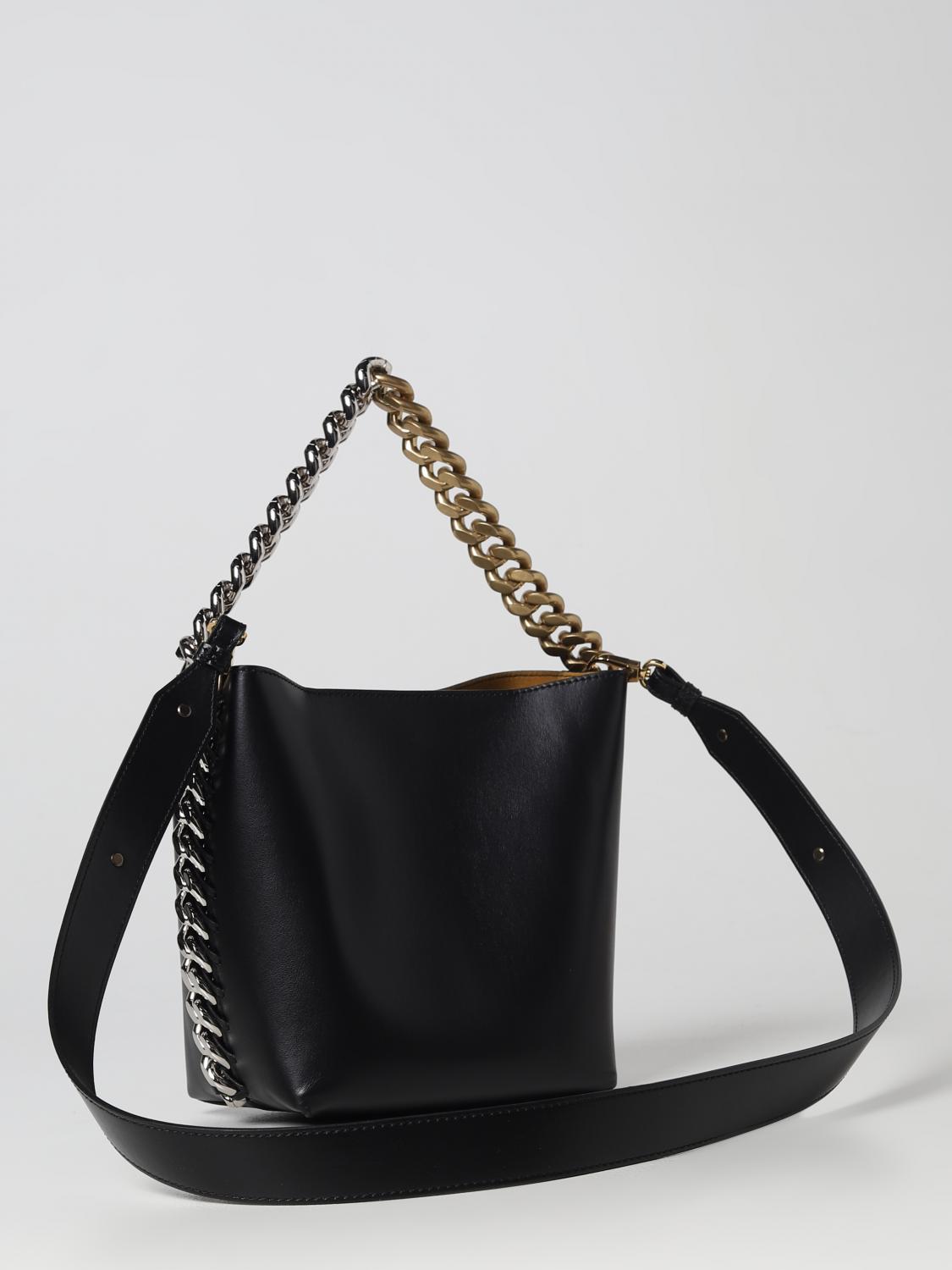 STELLA MCCARTNEY BORSA MINI: Borsa Stella McCartney in pelle sintetica, Nero - Img 2