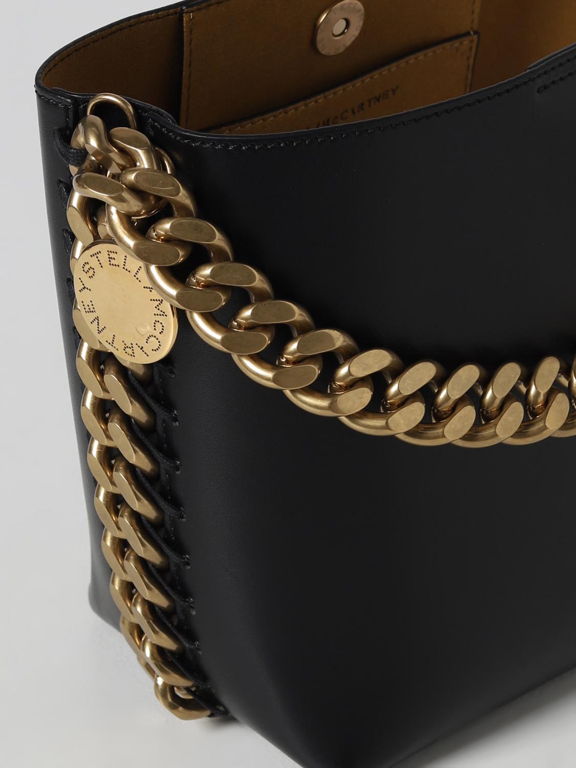 STELLA MCCARTNEY BORSA MINI: Borsa Stella McCartney in pelle sintetica, Nero - Img 3