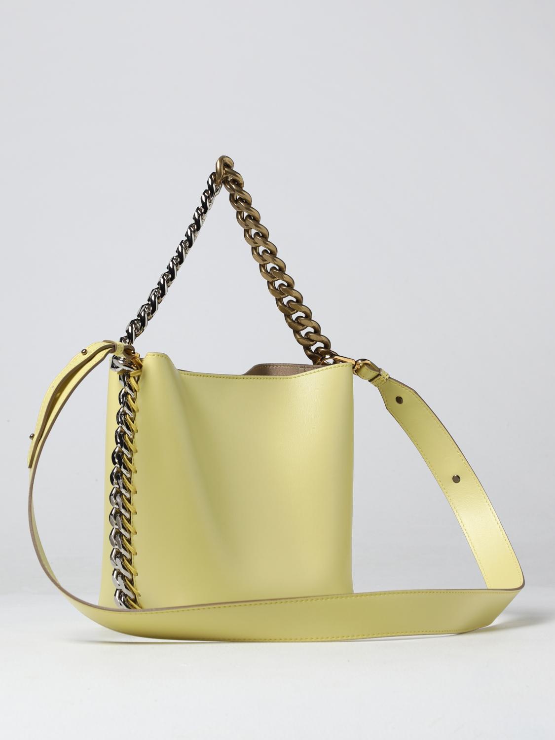 STELLA MCCARTNEY BORSA MINI: Borsa Stella McCartney in pelle sintetica, Giallo - Img 2