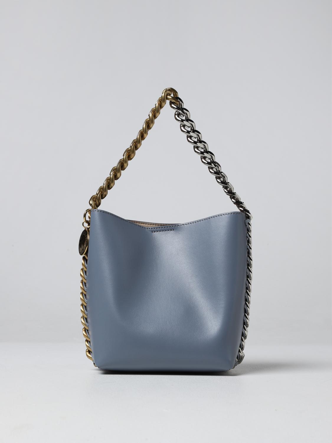 STELLA MCCARTNEY BORSA MINI: Borsa Stella McCartney in pelle sintetica, Grigio - Img 1