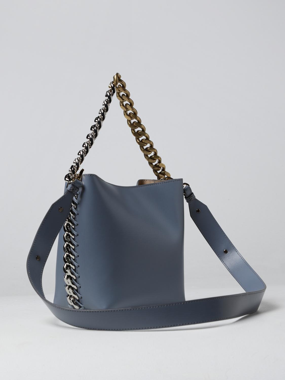 STELLA MCCARTNEY BORSA MINI: Borsa Stella McCartney in pelle sintetica, Grigio - Img 2