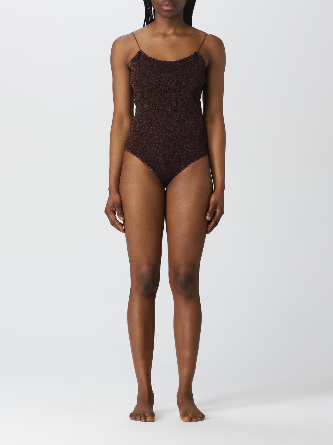 OSÉREE BAÑADOR: Bikini Oseree de lycra, Marrón - Img 1