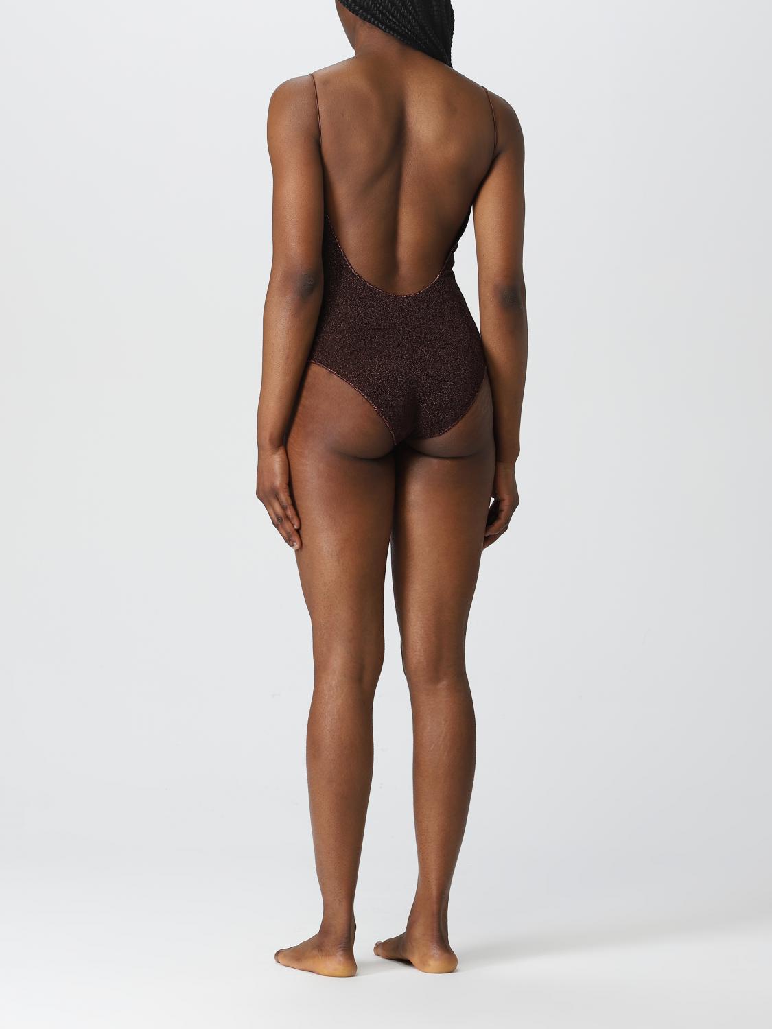 OSÉREE BAÑADOR: Bikini Oseree de lycra, Marrón - Img 2