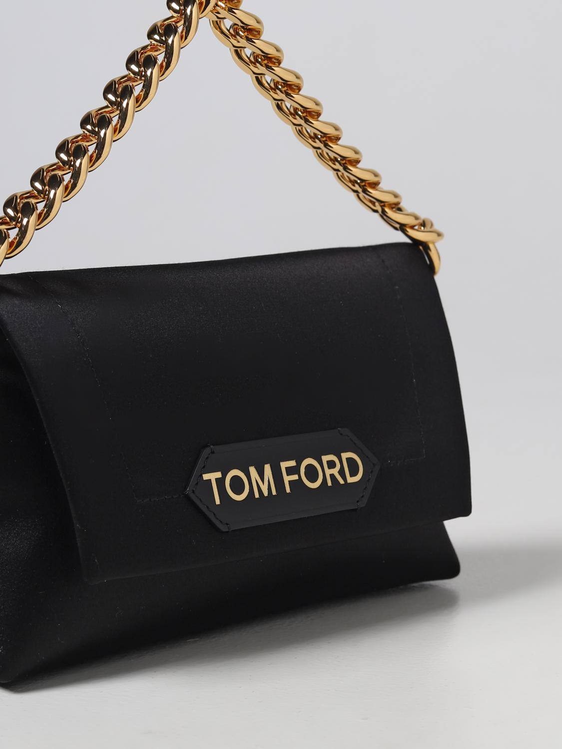 TOM FORD MINI BAG: Shoulder bag woman Tom Ford, Black - Img 3