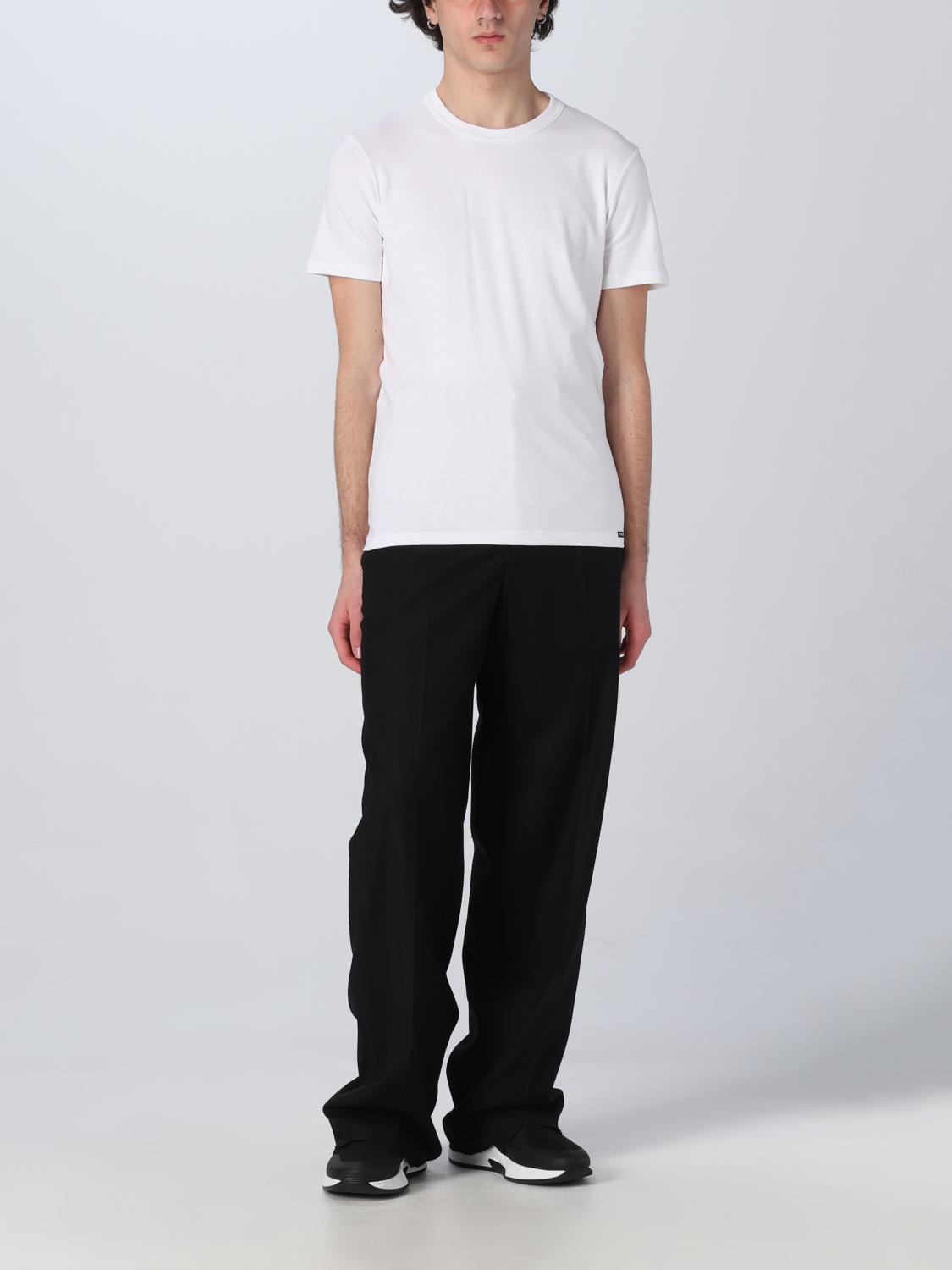 TOM FORD T-SHIRT: T-shirt herren Tom Ford, Weiß - Img 2