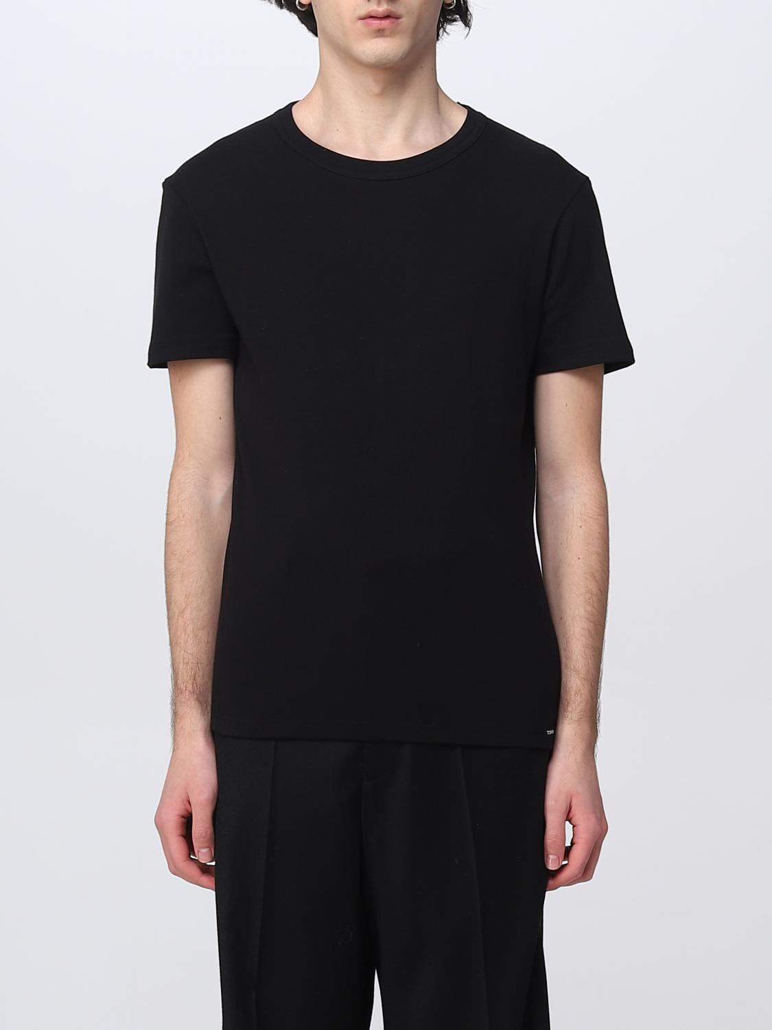 TOM FORD T-SHIRT: T-shirt herren Tom Ford, Schwarz - Img 1