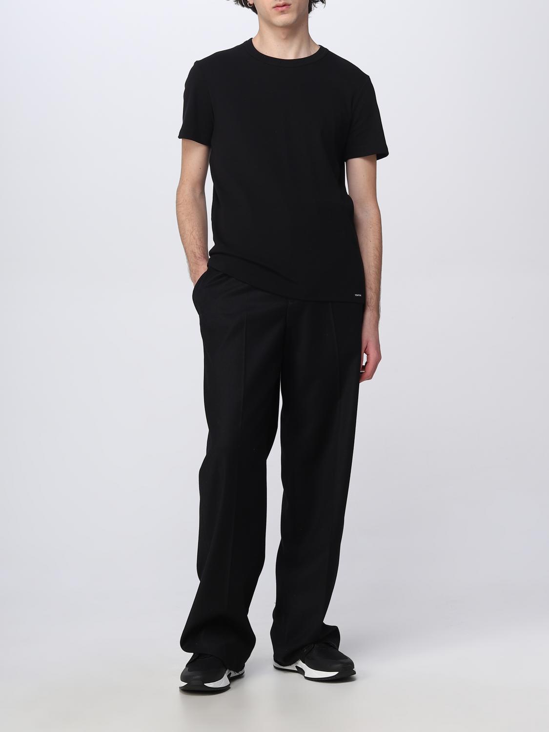 TOM FORD T-SHIRT: T-shirt herren Tom Ford, Schwarz - Img 2