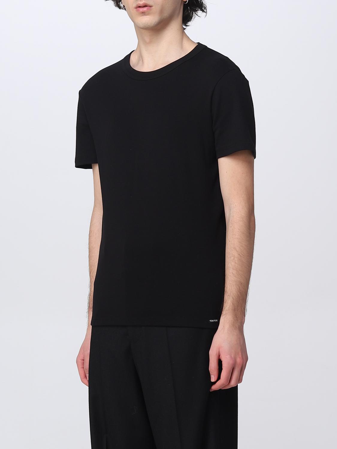 TOM FORD T-SHIRT: T-shirt herren Tom Ford, Schwarz - Img 4