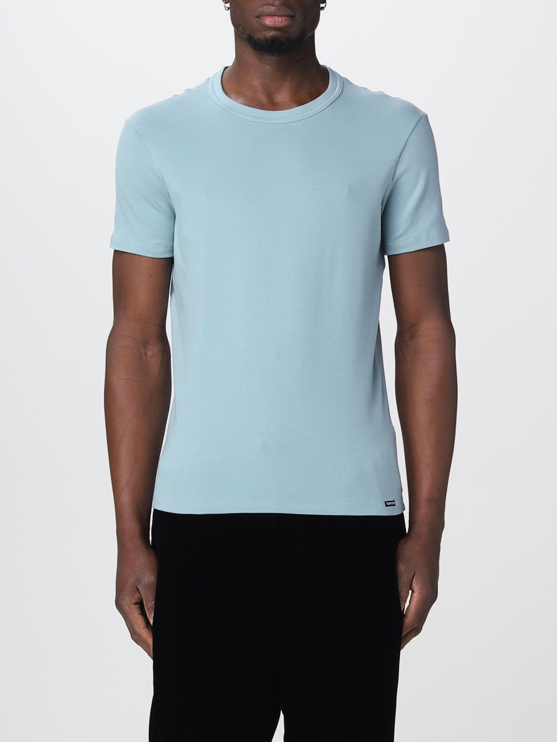 TOM FORD T-SHIRT: T-shirt herren Tom Ford, Blau - Img 1