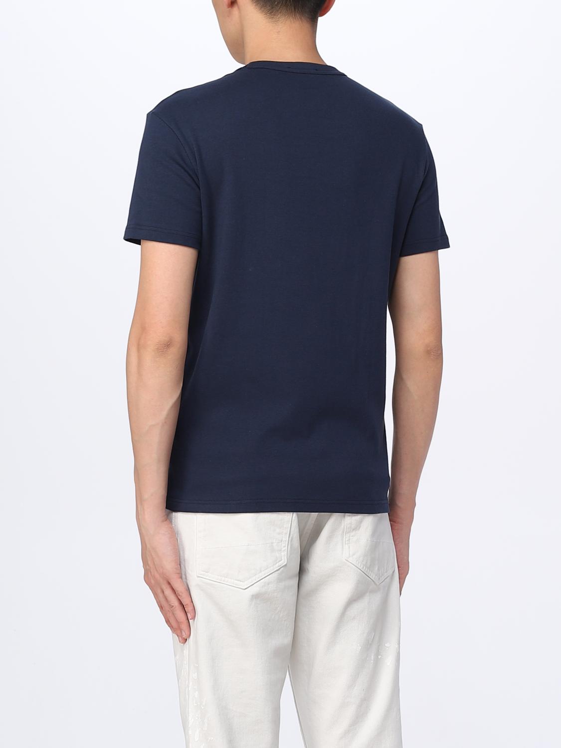 TOM FORD T-SHIRT: T-shirt men Tom Ford, Blue 1 - Img 3