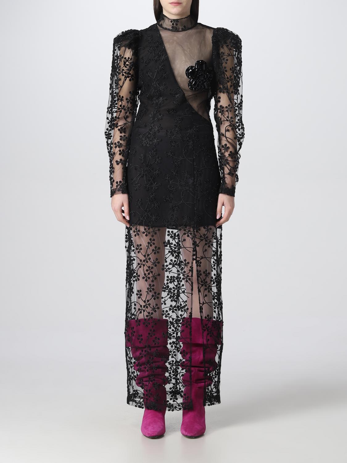 ROTATE ROBE: Robes femme Rotate, Noir - Img 1