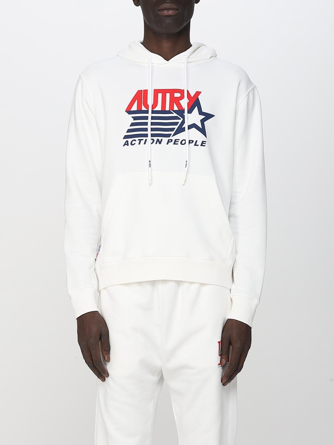パーカー・フーディ AUTRY SS23 White cotton sweatshirt (HOIM 2361) AUTRY: cotton sweatshirt - White | Autry sweatshirt HOIM2361