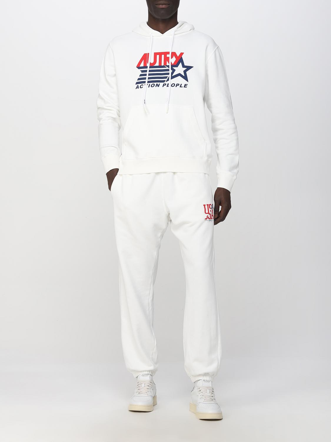 パーカー・フーディ AUTRY SS23 White cotton sweatshirt (HOIM 2361) AUTRY: cotton sweatshirt - White | Autry sweatshirt HOIM2361