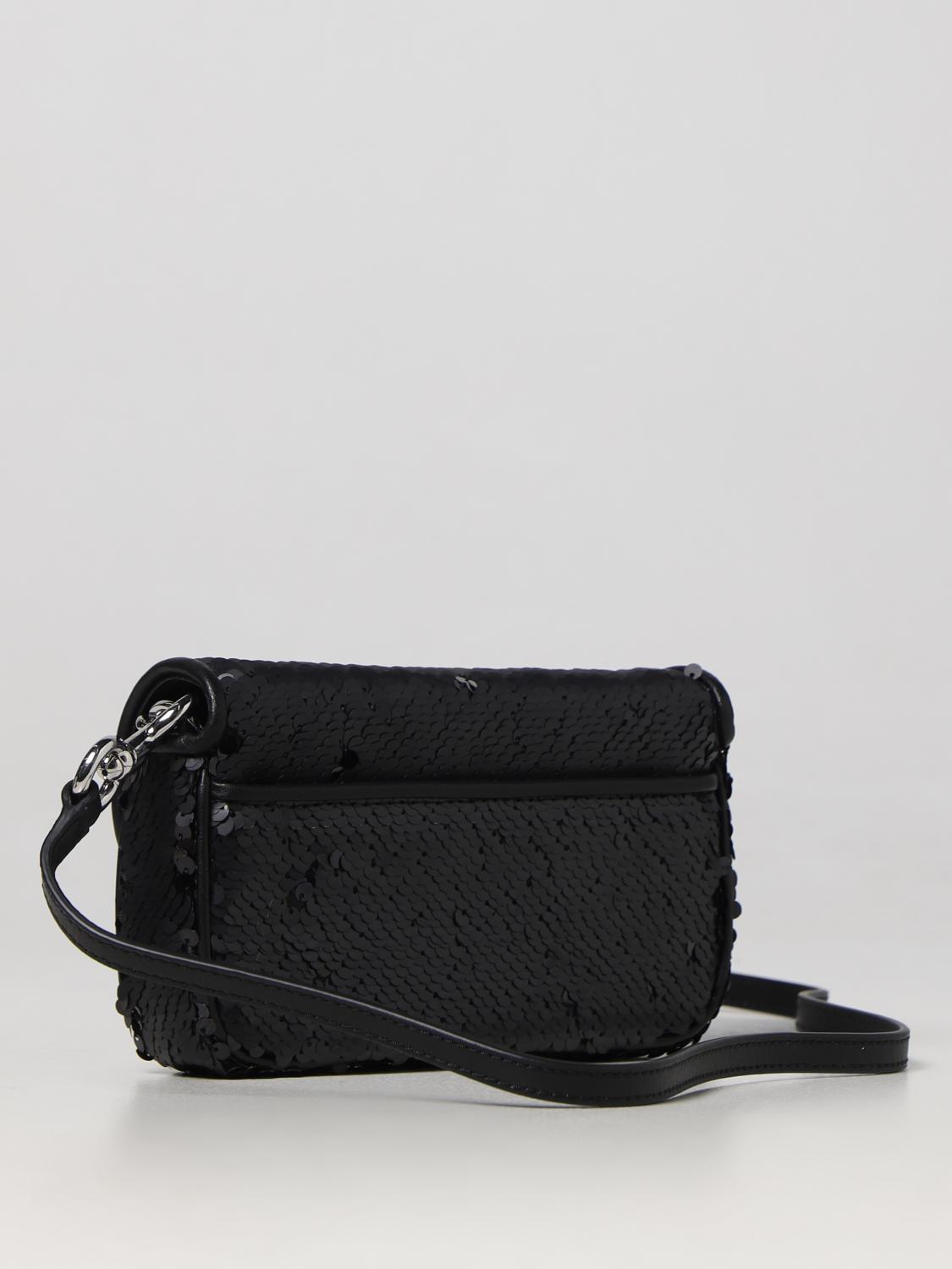 MARC JACOBS BORSA MINI: Borsa Marc Jacobs con paillettes all over, Nero - Img 2