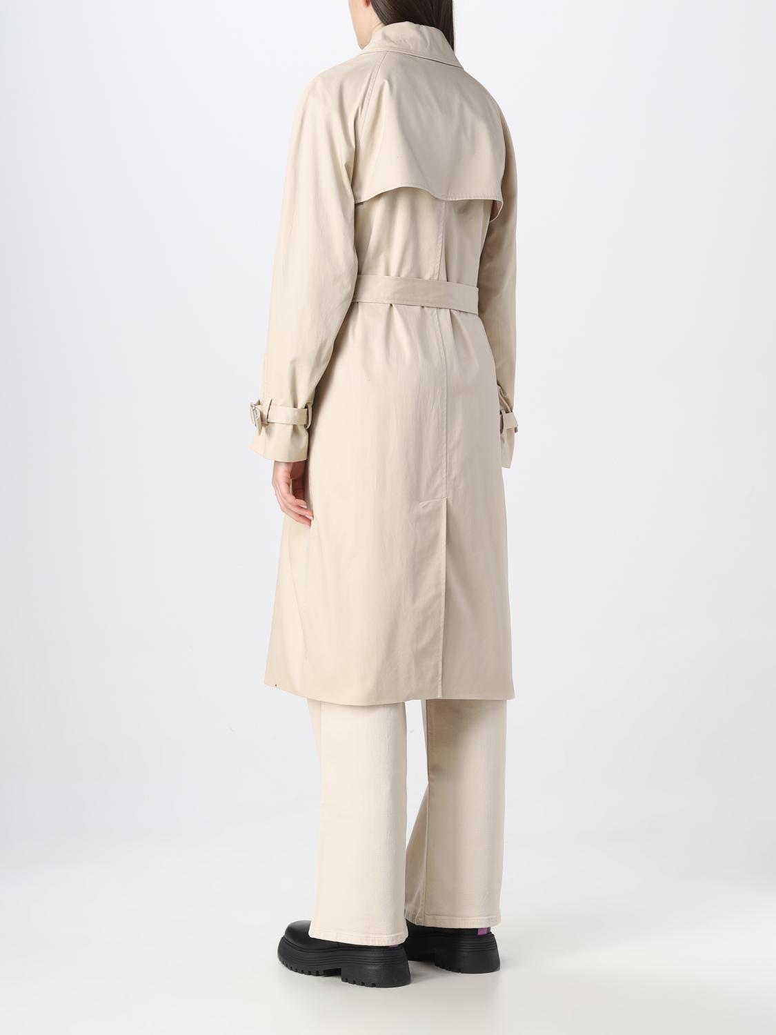 CALVIN KLEIN GABARDINA: Abrigo mujer Calvin Klein, Blanco - Img 3