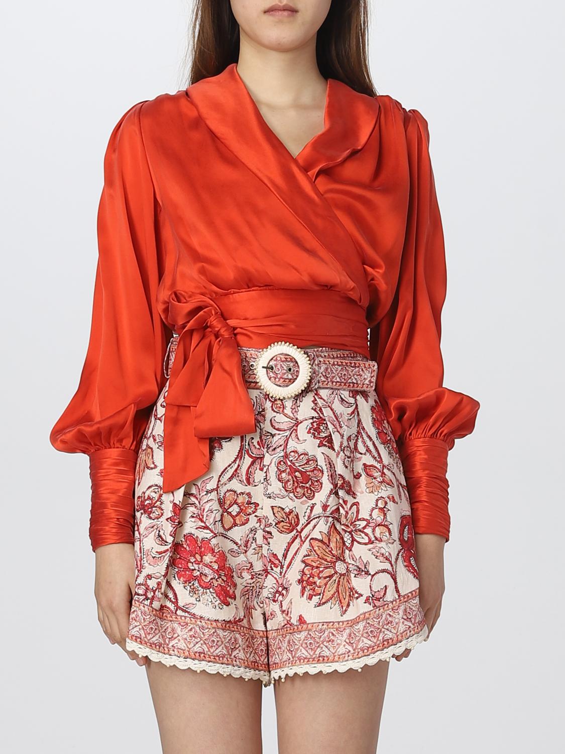 ZIMMERMANN CAMICIA: Camicia donna Zimmermann, Rosso - Img 1