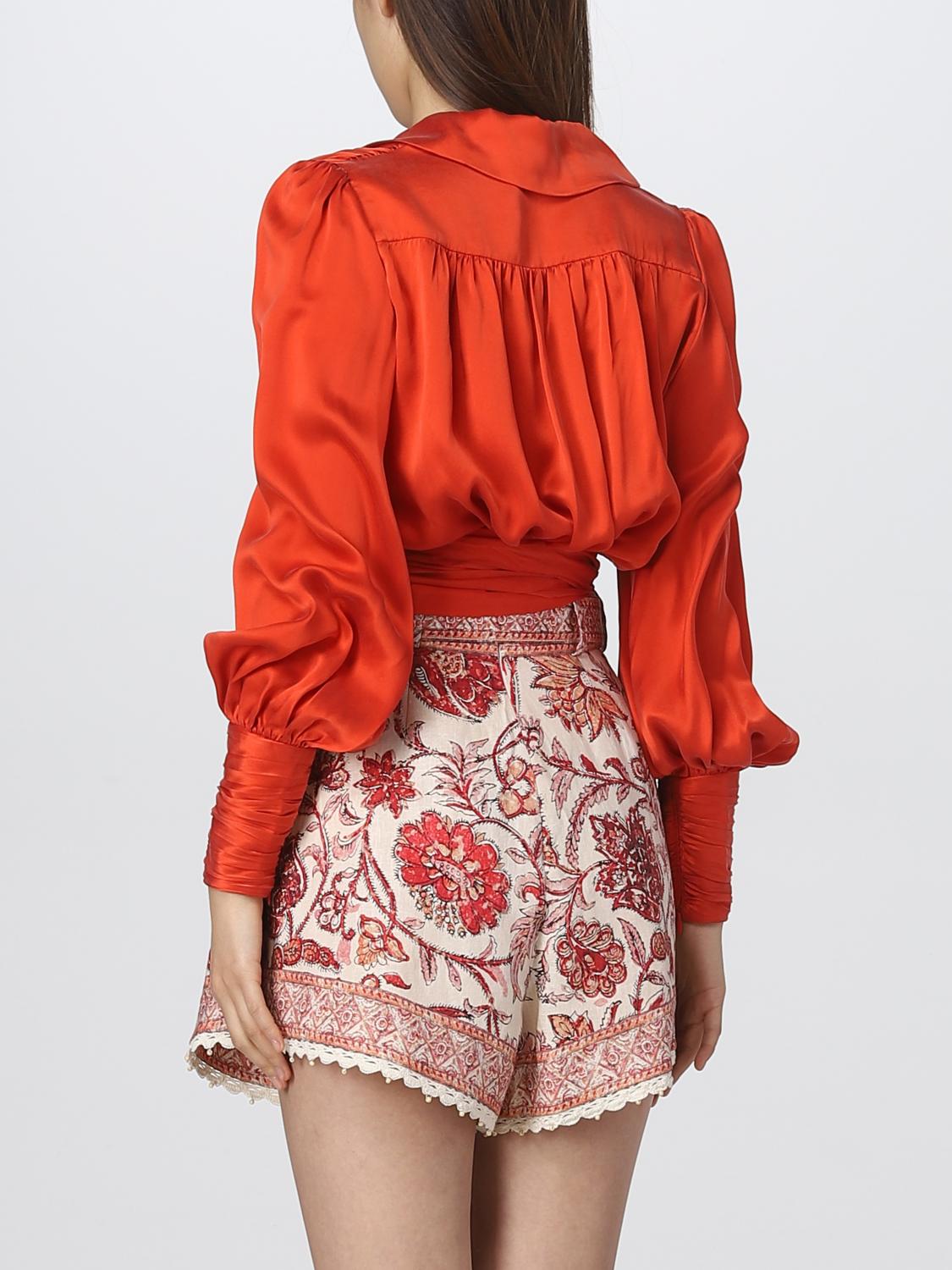ZIMMERMANN CAMICIA: Camicia donna Zimmermann, Rosso - Img 3