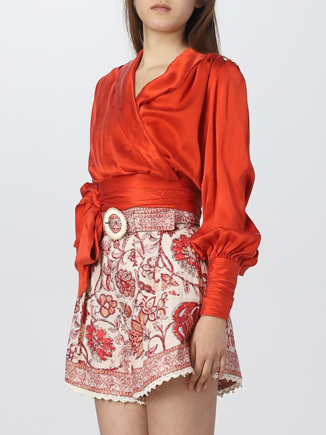 ZIMMERMANN CAMICIA: Camicia donna Zimmermann, Rosso - Img 4