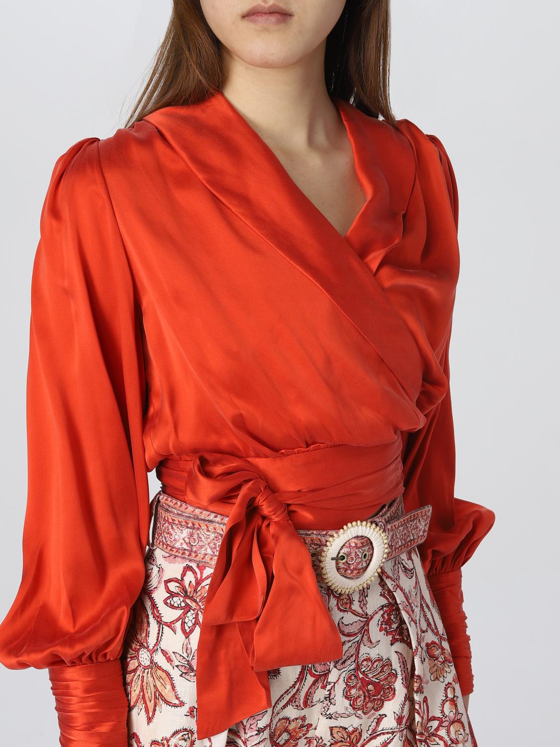 ZIMMERMANN CAMICIA: Camicia donna Zimmermann, Rosso - Img 5