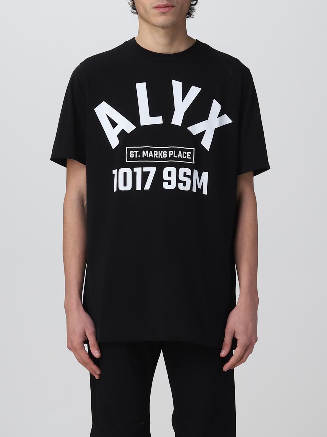★ALYX★ Logo Print Short Sleeve T-Shirt Black AAUTS0393FA01 ALYX: T-shirt men - Black | Alyx t-shirt AAUTS0393FA01