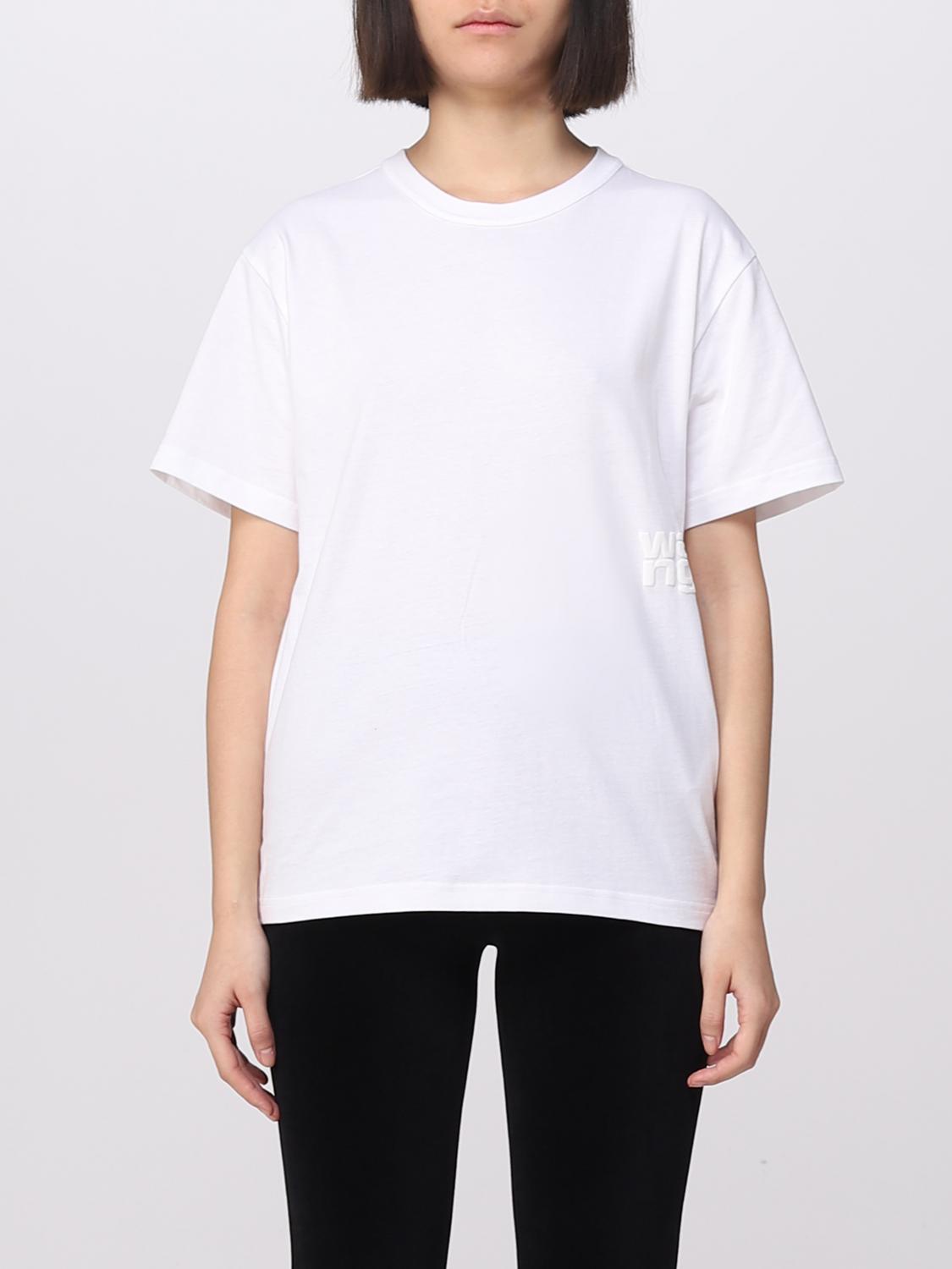 ALEXANDER WANG T-SHIRT: T-shirt woman Alexander Wang, White - Img 1