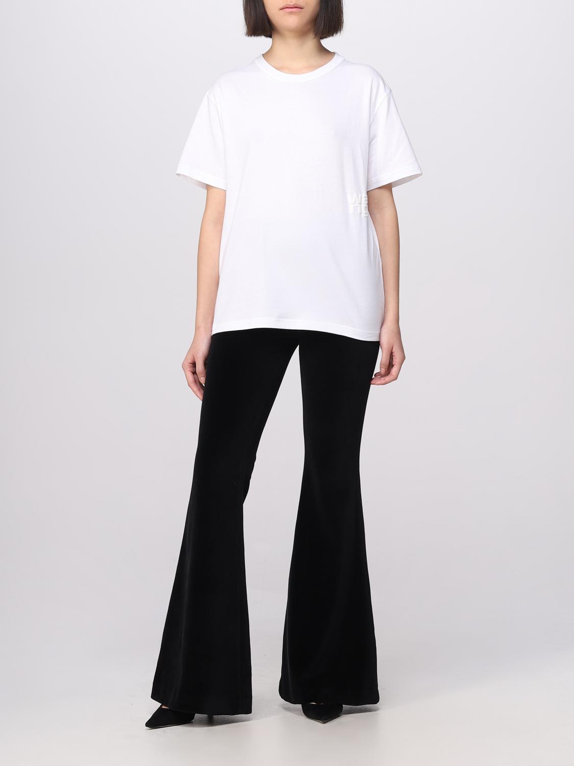 ALEXANDER WANG T-SHIRT: T-shirt woman Alexander Wang, White - Img 2