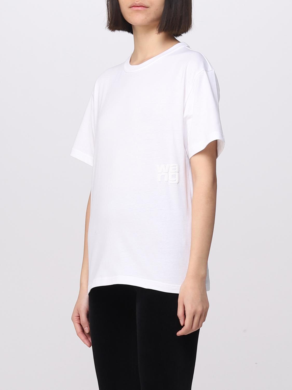 ALEXANDER WANG T-SHIRT: T-shirt woman Alexander Wang, White - Img 4