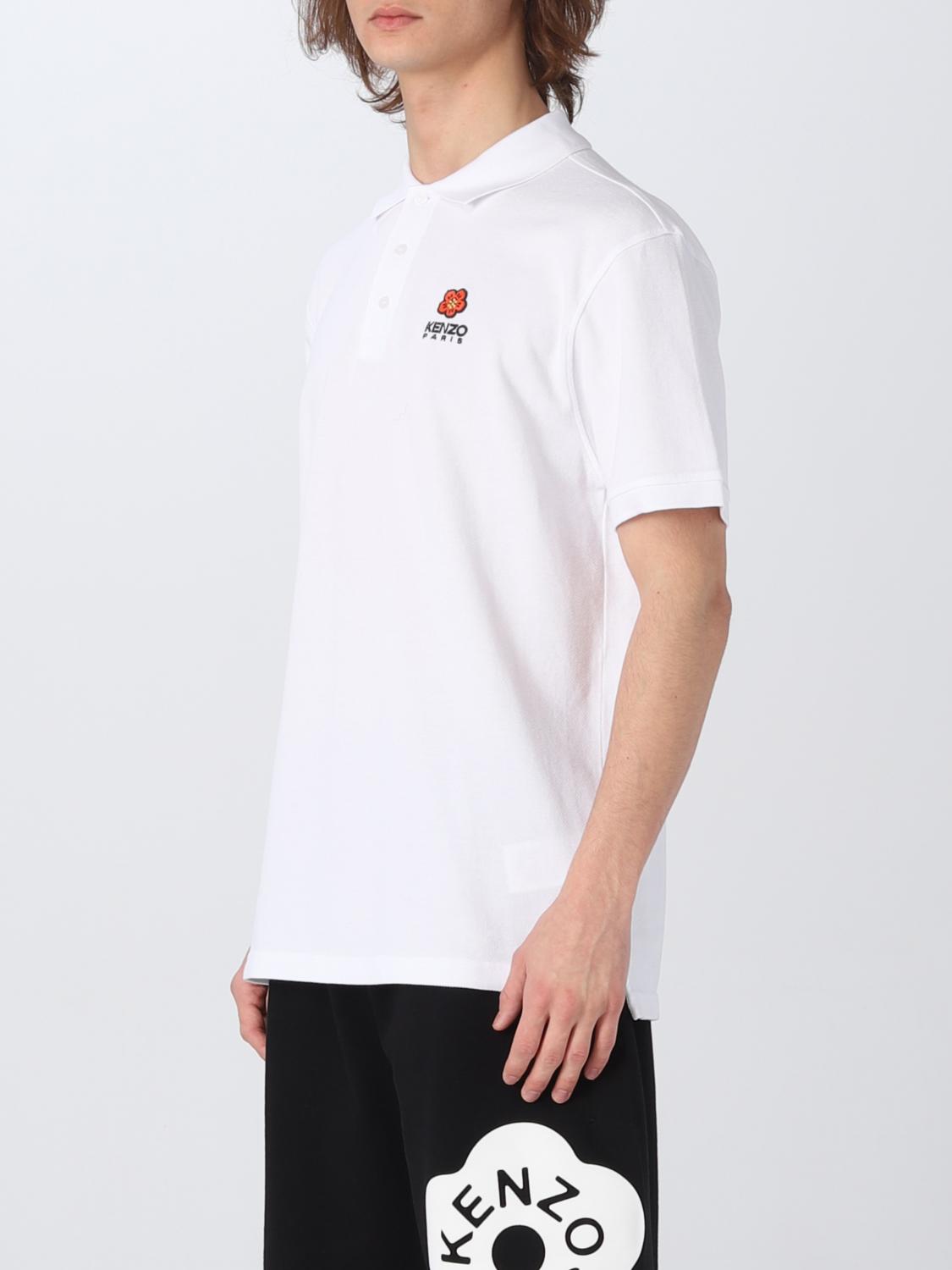 Kenzo ポロシャツ メンズ - ホワイト | FC65PO0024PU | GIGLIO.COM