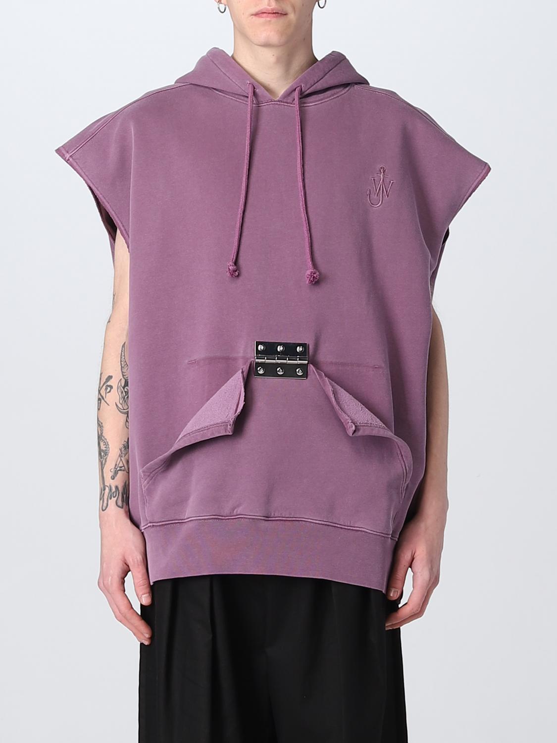 JW ANDERSON SWEATSHIRT: Pullover herren Jw Anderson, Violett - Img 1