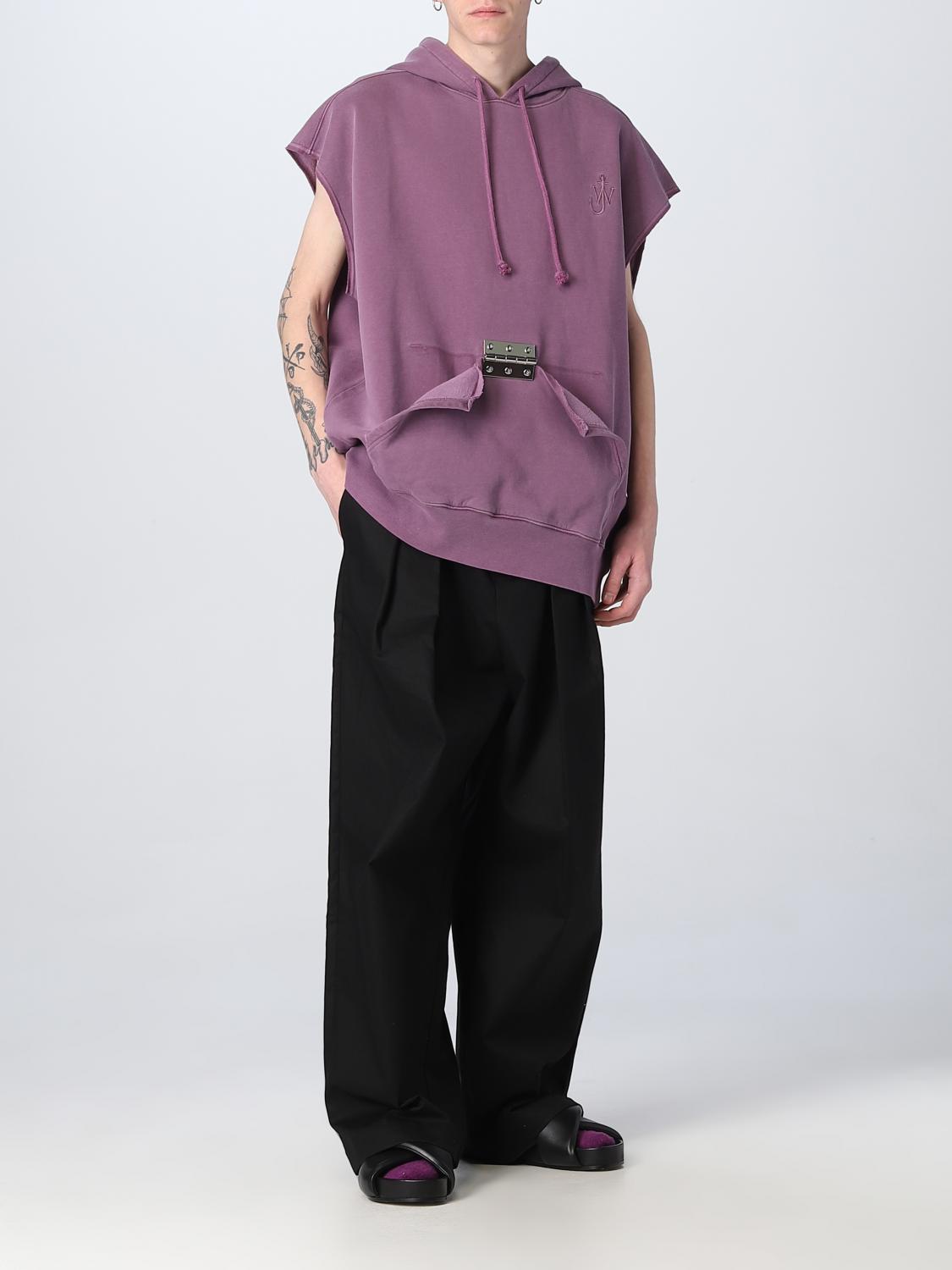JW ANDERSON SWEATSHIRT: Pullover herren Jw Anderson, Violett - Img 2