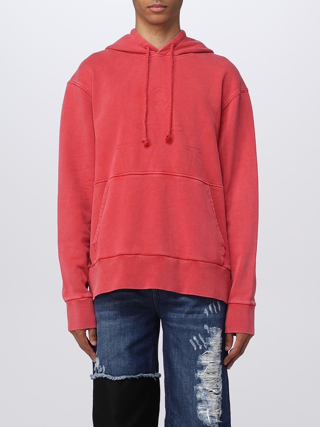 JW ANDERSON SWEATSHIRT: Pullover herren Jw Anderson, Rot - Img 1