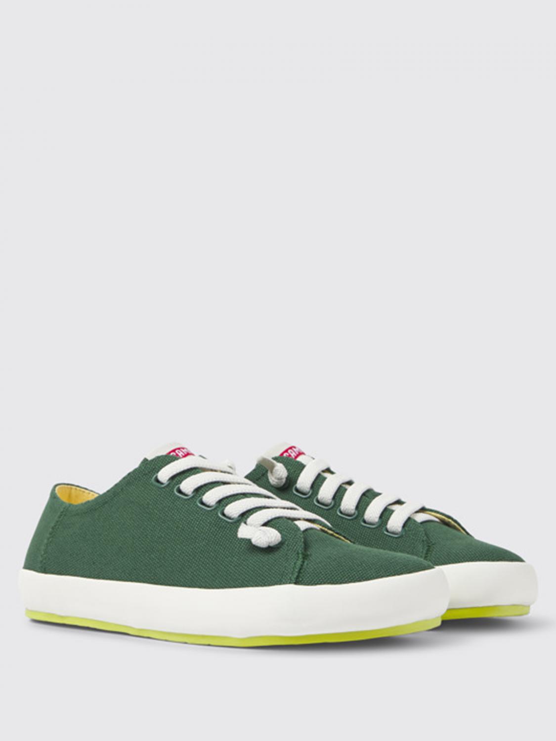 CAMPER SNEAKERS: Sneakers Peu Rambla Camper in cotone riciclato, Verde - Img 2