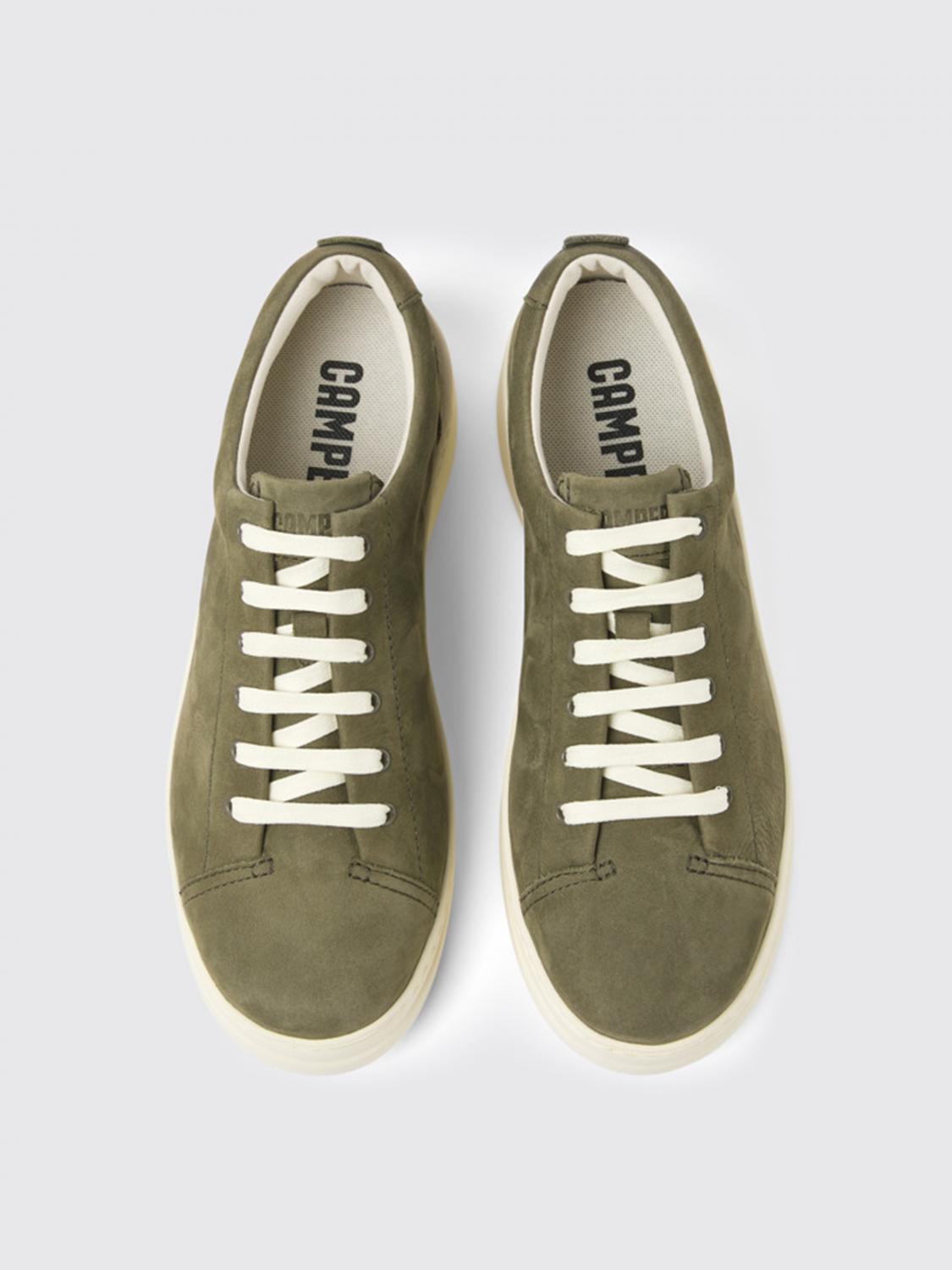 CAMPER SNEAKERS: Sneakers Runner Up Camper in nabuk, Verde - Img 3