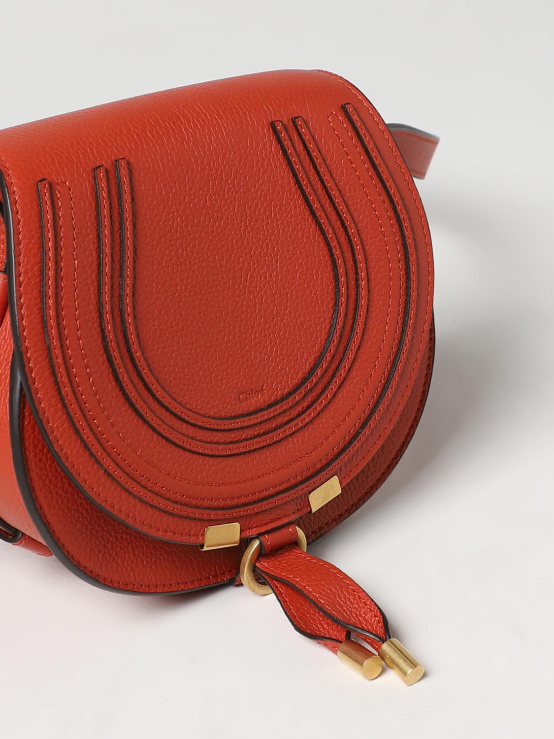CHLOÉ MINI BOLSO: Bolso de hombro mujer ChloÉ, Rojo - Img 3