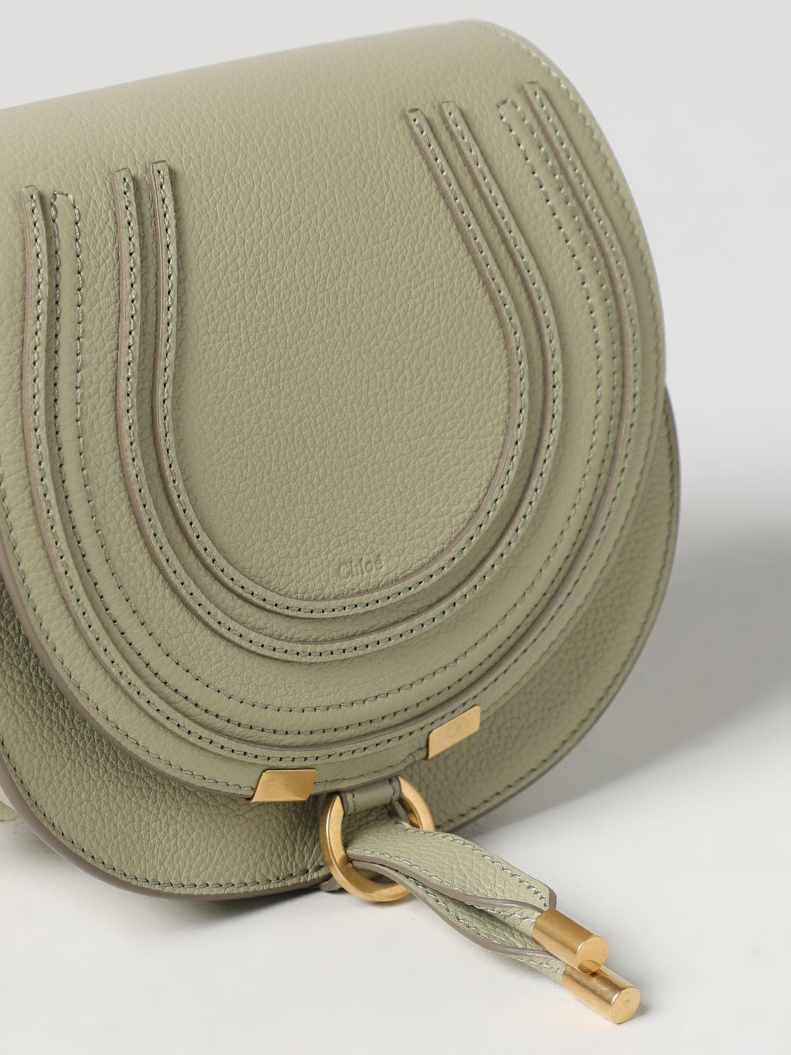 CHLOÉ MINI BOLSO: Bolso de hombro mujer ChloÉ, Verde Salvia - Img 3