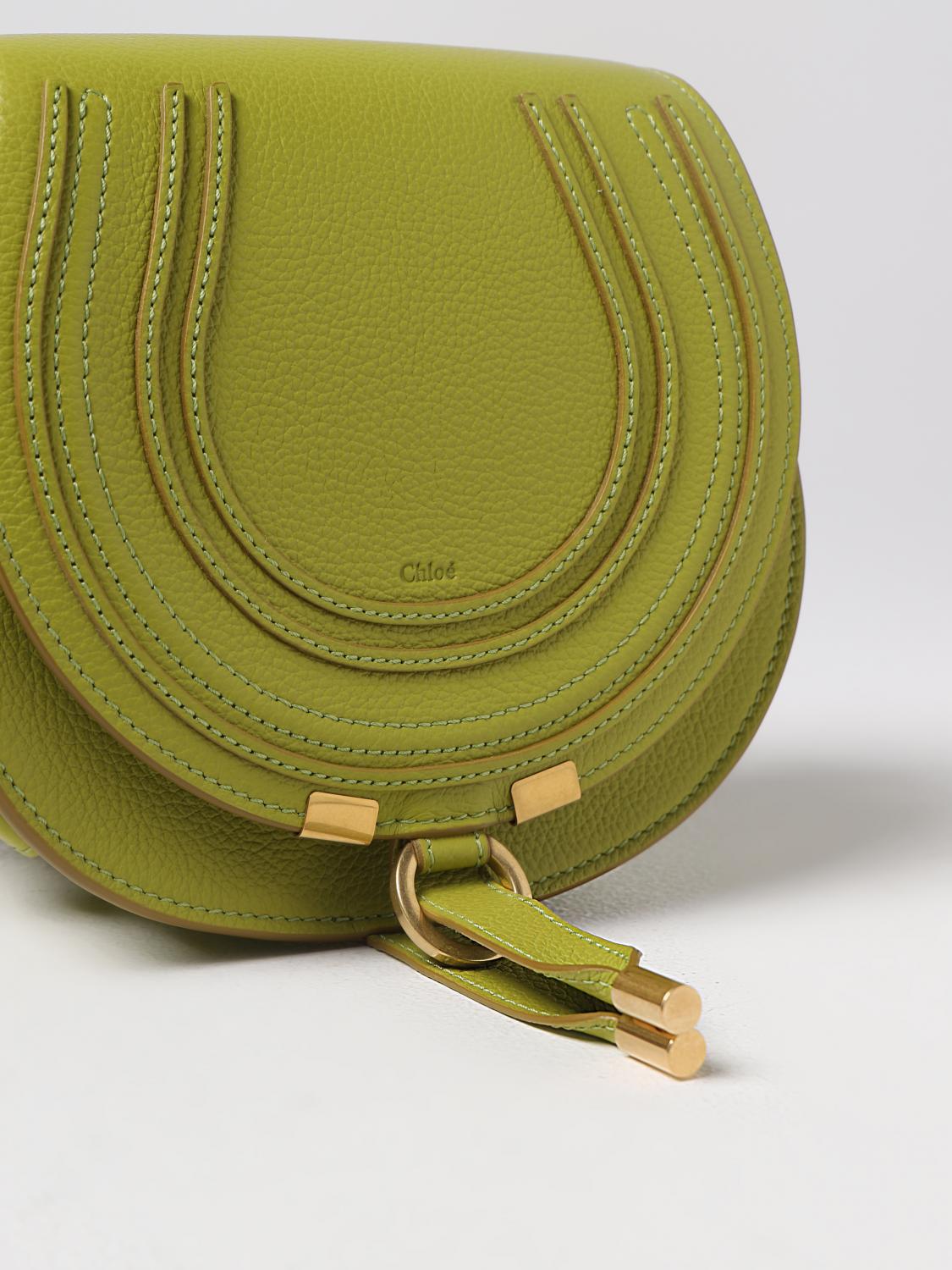 CHLOÉ MINI BOLSO: Bolso de hombro mujer ChloÉ, Oliva - Img 3