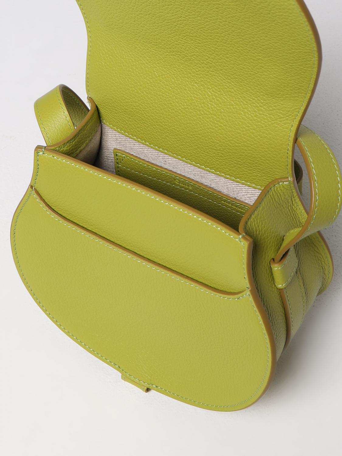 CHLOÉ MINI BOLSO: Bolso de hombro mujer ChloÉ, Oliva - Img 4