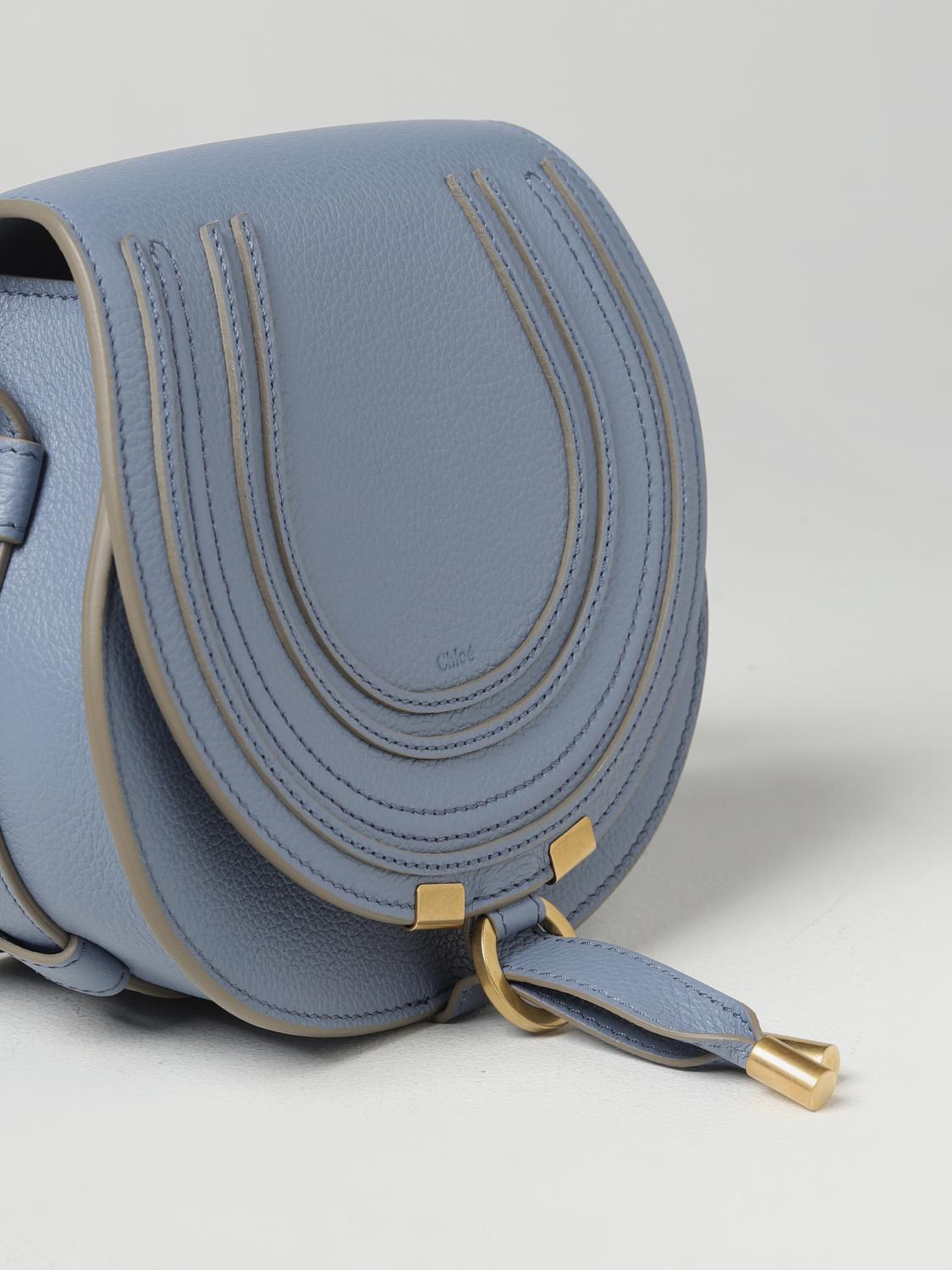 CHLOÉ MINI BOLSO: Bolso de hombro mujer ChloÉ, Cobalto - Img 3