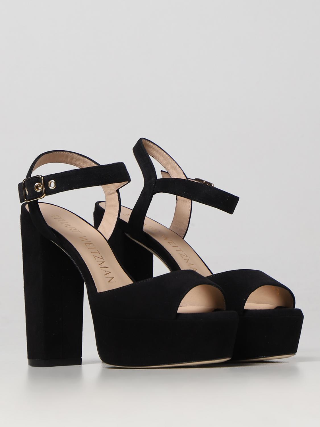 STUART WEITZMAN SANDALEN MIT ABSATZ: Flache sandalen damen Stuart Weitzman, Schwarz - Img 2